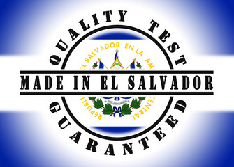 Quality test guaranteed stamp