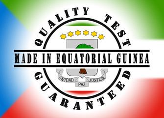 Quality test guaranteed stamp