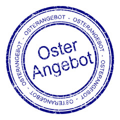 Osterangebot Stempel