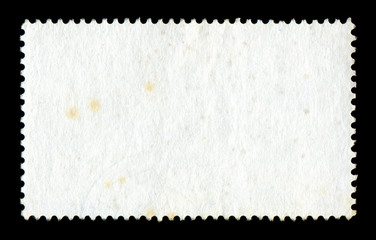 Blank postage stamp background