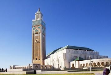 Morocco. Casablanca. Hassan II mosque © galina_savina