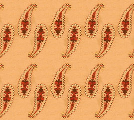 Paisley seamless pattern