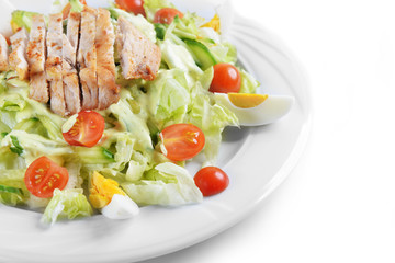 salad with lettuce