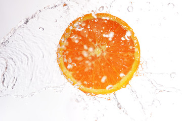 slice of  orange