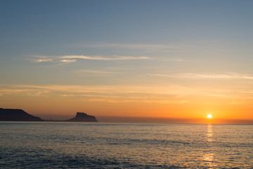 Costa Blanca sunrise
