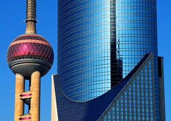Naklejka premium Modern Architecture in China