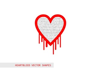 Heartbleed openssl bug vector shape