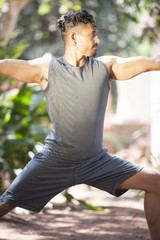 Yoga in nature.
