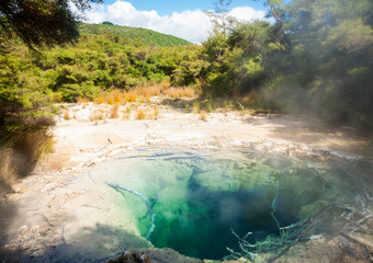 Tokaanu Thermal Pools in New Zealand