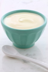 Fresh plain yogurt