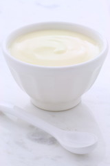 Fresh plain yogurt