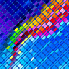 Abstract mosaic vector background
