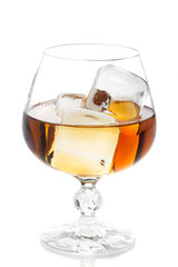 Whiskey with ice