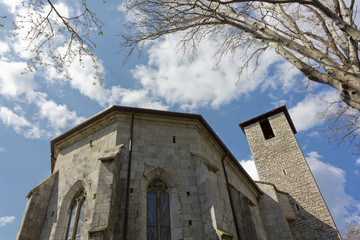Church of San Giovanni in Tuba and Park in Duino, Italy