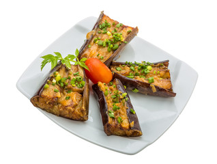 Grilled eggplant
