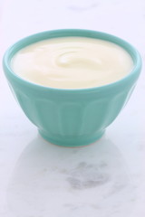 Fresh plain yogurt