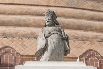 Obraz premium Chinese warrior statues in Thailand.