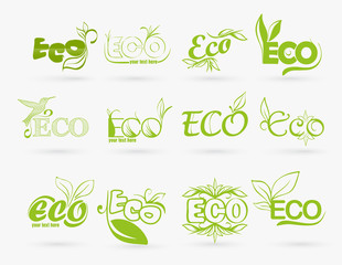 Ecology icon set