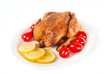 Roasted chicken