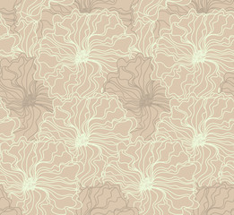 Obraz premium Seamless floral pattern