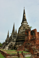 Fototapeta premium Thailand - Ayutthaya historical park