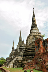 Fototapeta premium Thailand - Ayutthaya historical park