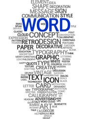 Fototapeta premium WORD | Concept Wallpaper