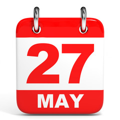 Calendar. 27 May.