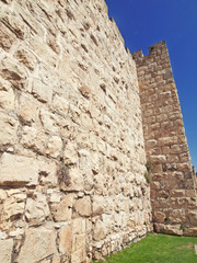 City wall of Old Jerusalem