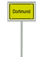 Dortmund - Ortsschild