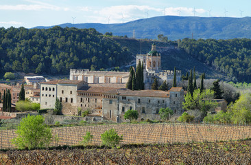 Naklejka premium Santes Creus Monastery