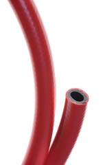 Pressure hose isolated on white background