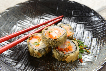 Fried sushi