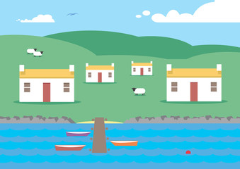 Coastal Cottages © spectrumblue