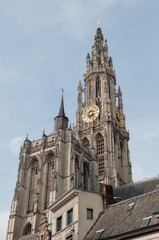 Obraz premium Liebfrauenkathedrale in Antwerpen