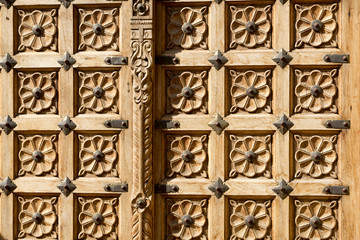 Ornamented door detail
