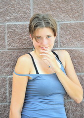 Female beauty expressions.