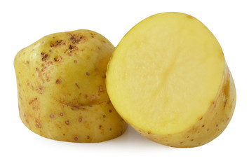 Potatoe isolated on white background