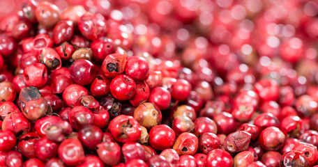 Pink Peppercorns Background Image