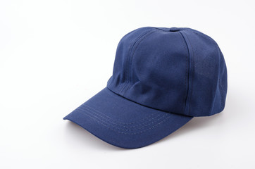 Baseball cap isolated white background