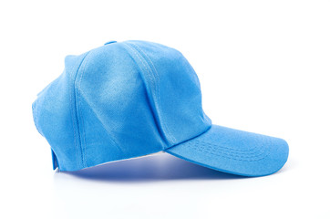 Baseball cap isolated white background
