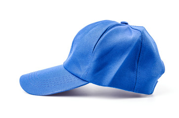 Baseball cap isolated white background