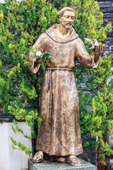 Statue of monk