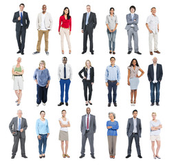 Fototapeta premium Group of Multiethnic Diverse Business People