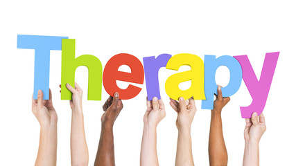 Group of Hands Holding Therapy