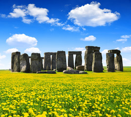 Historical monument Stonehenge,England, UK
