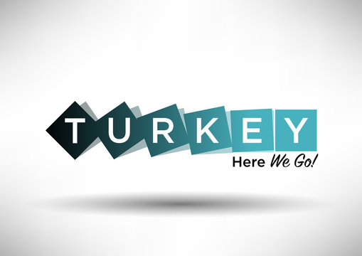 Turkey Typography Design