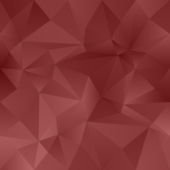 Fototapeta premium Maroon abstract irregular triangle pattern background
