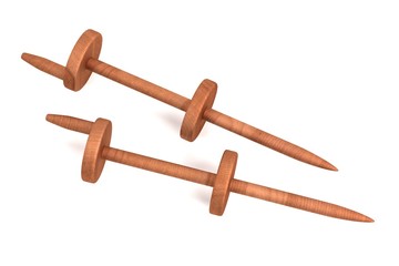 realistic 3d render of farming tool