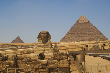 Pyramid in Giza - Cairo, Egypt 